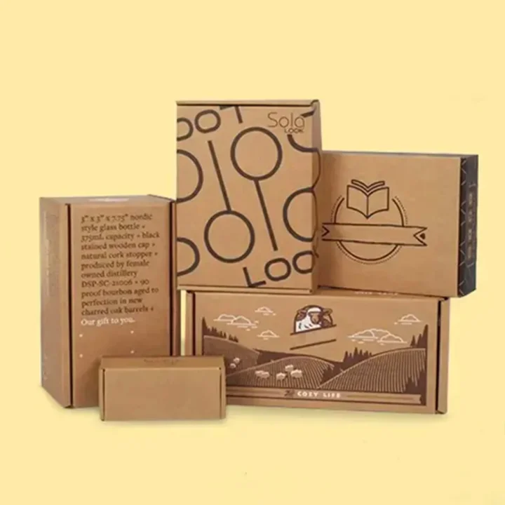 Different custom box styles for packaging