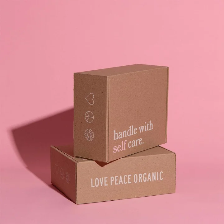 Branded shipping boxes for custom logo eCommerce packaging solutions