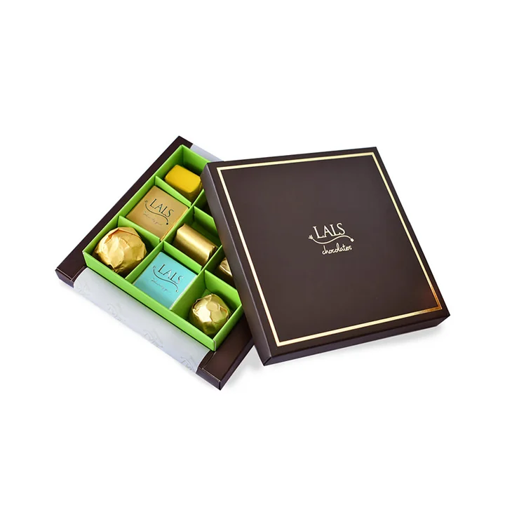 Premium chocolate boxes for confectionery packaging