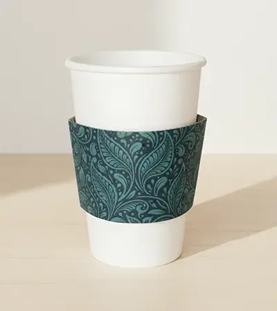Paper cup sleeve