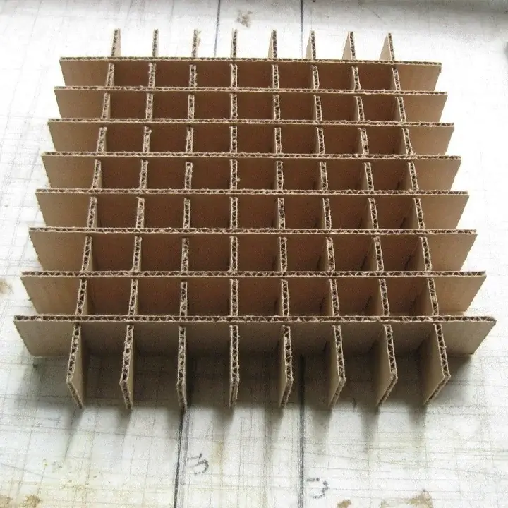 Durable corrugated cardboard partitions for shipping and item separation