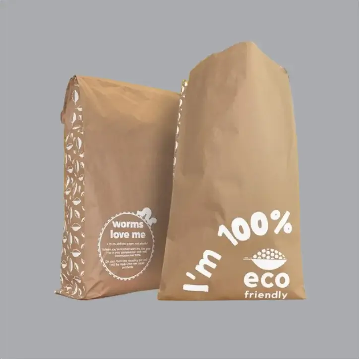 Kraft paper expandable gusset mailer with self-seal strip