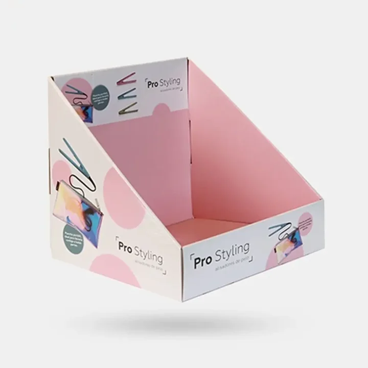 Display lid boxes ideal for showcasing retail products on shelves