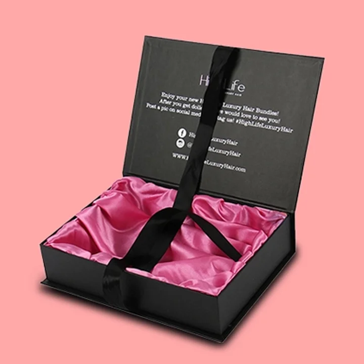 Elegant Hair Extension Boxes