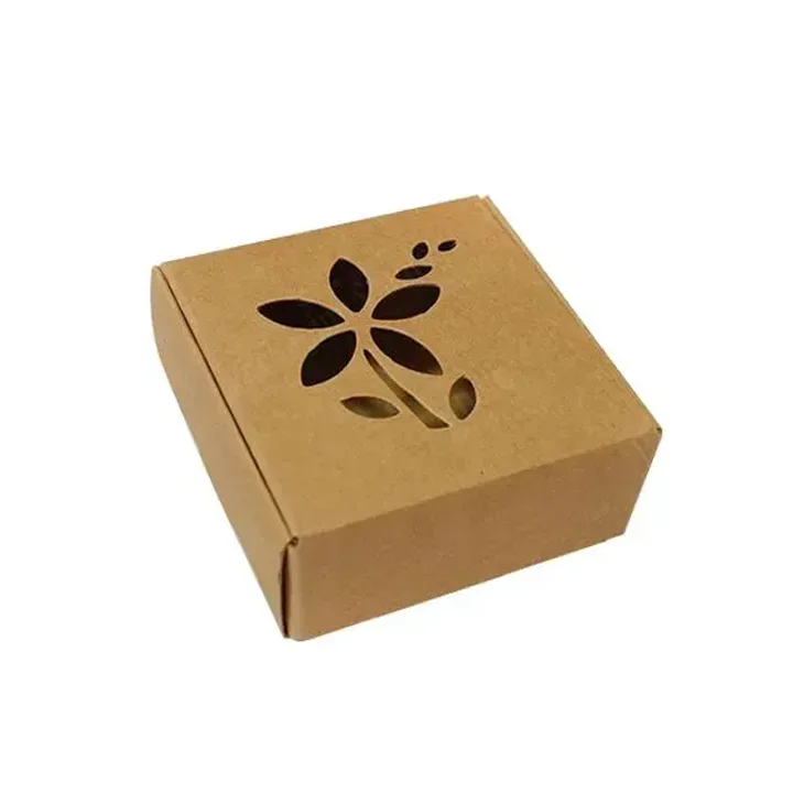Kraft eco-friendly cardboard boxes for sustainable packaging