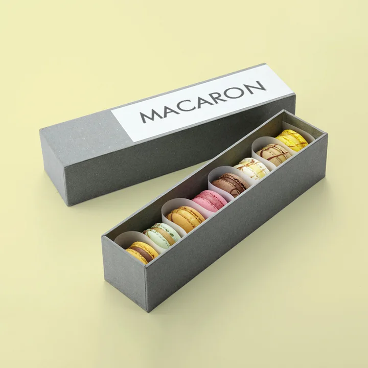 Stylish macaron boxes for delicate dessert packaging