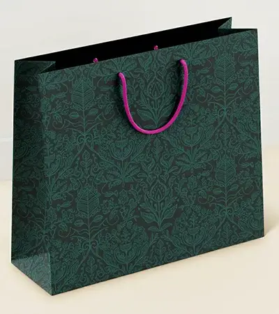 Paper bag with handle