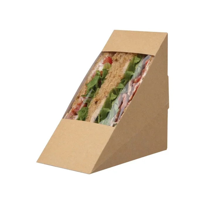Sandwich boxes for fresh food takeaway packaging