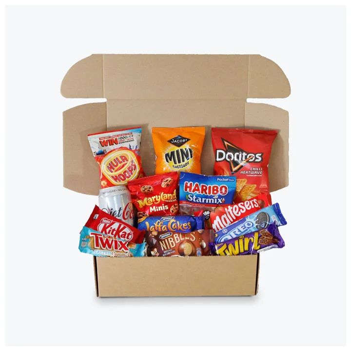 Snack boxes for versatile food packaging solutions