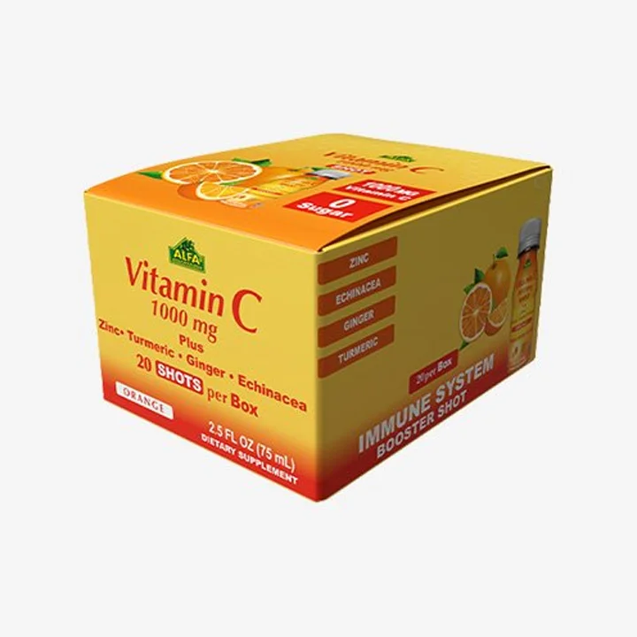 Custom vitamin packaging boxes